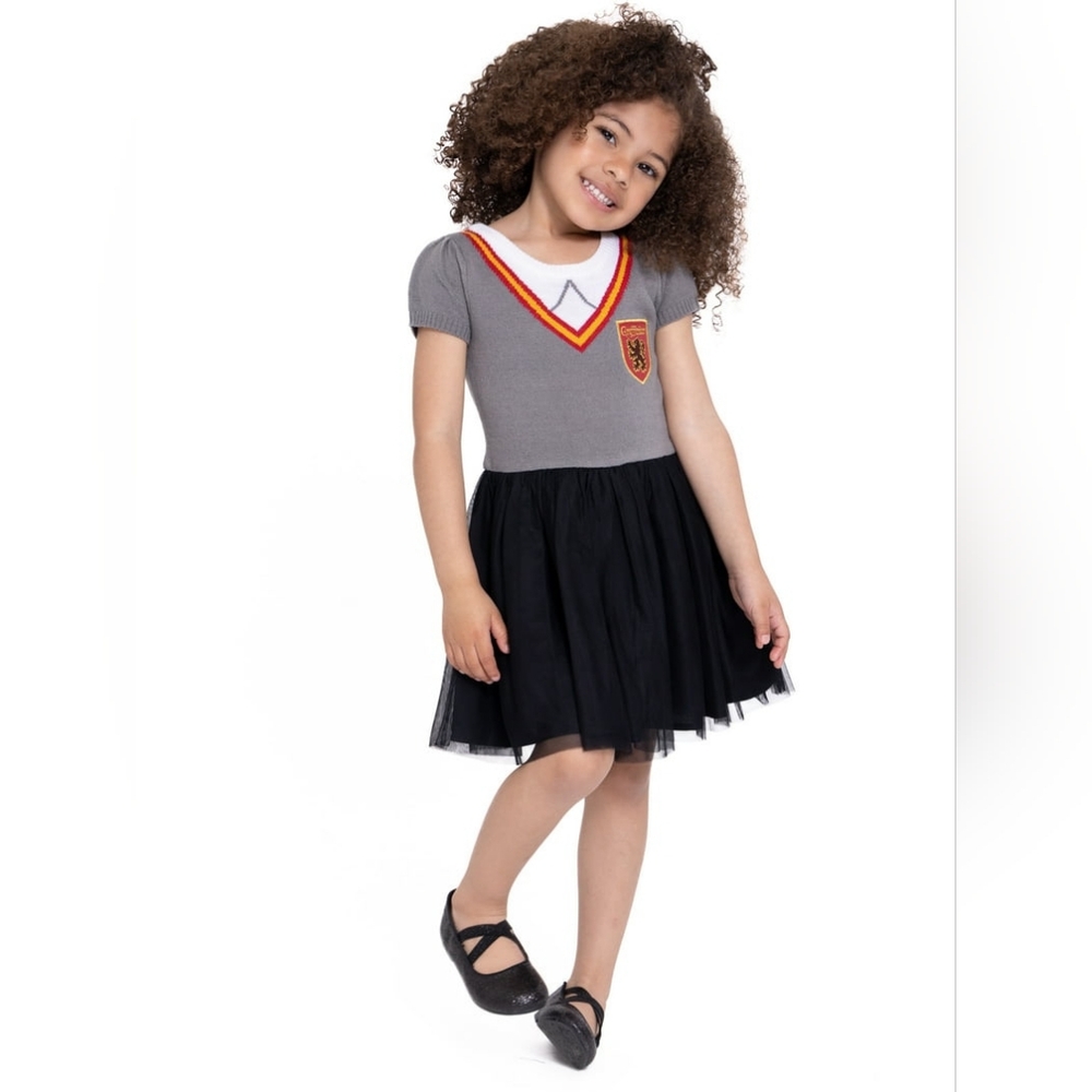 2T Harry Potter Toddler Girl Cosplay Sweater Dress up Bookcore Costume Hermione